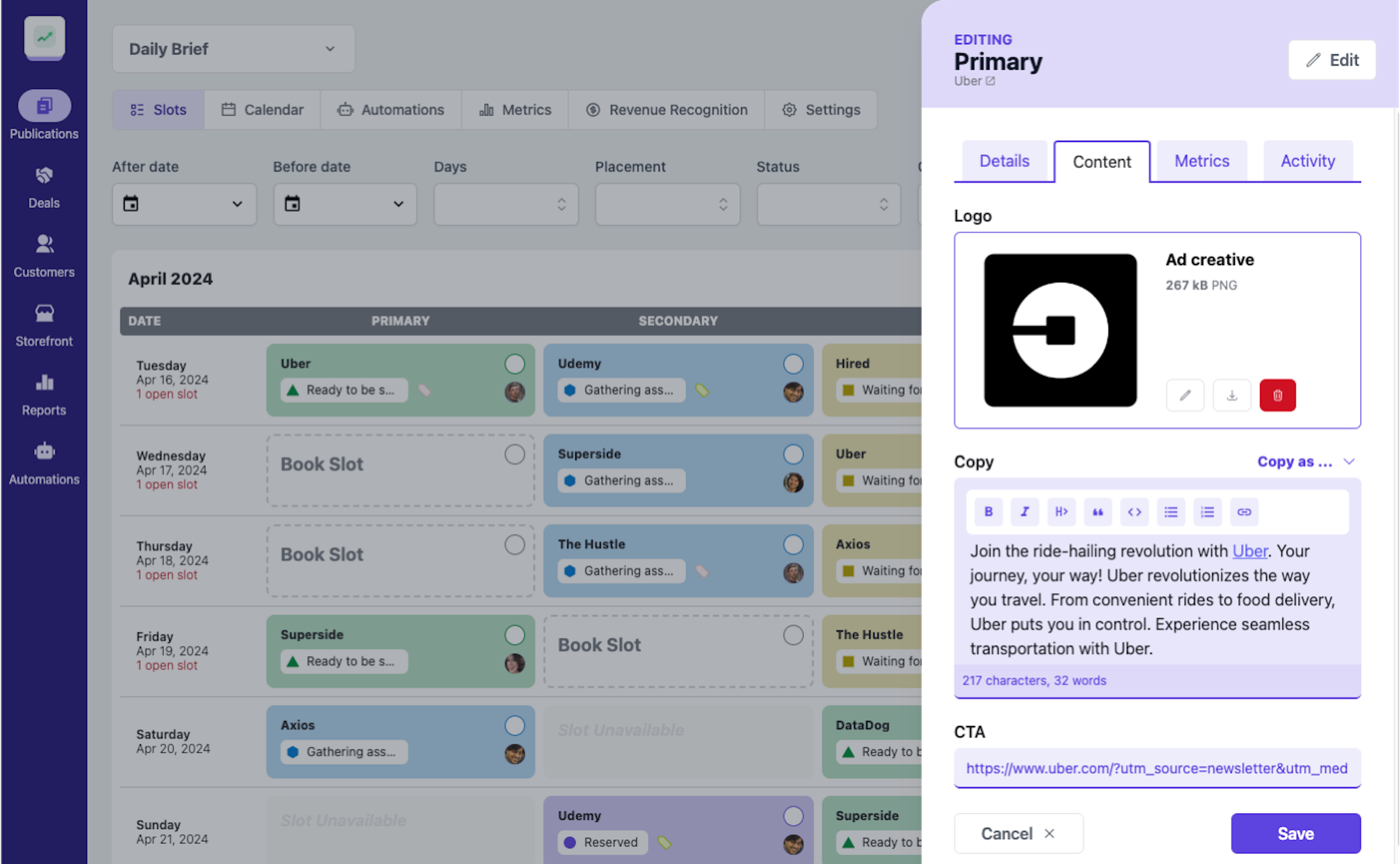 Unified Ad Inventory Across All Your Properties