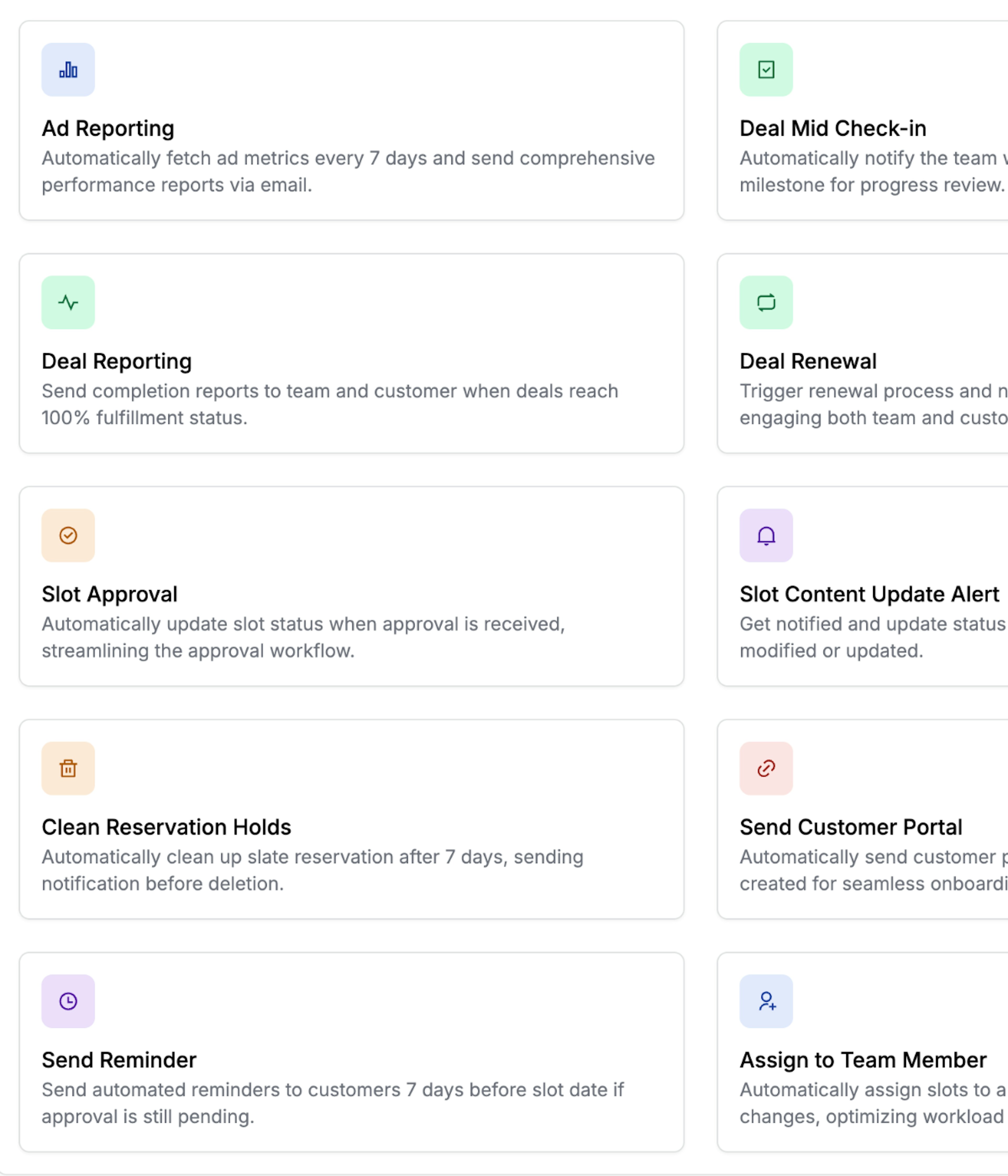 Automate the repetitive stuff
